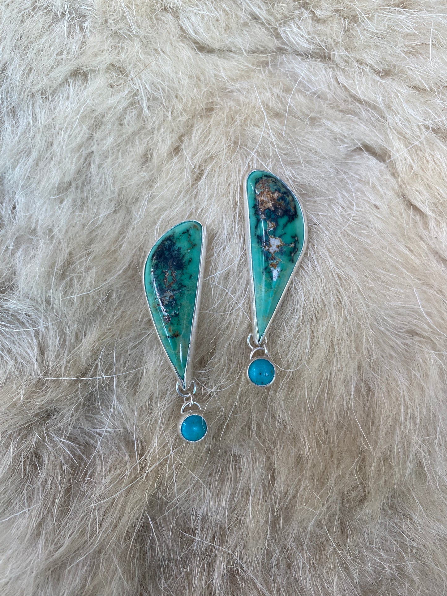 Dual Turquoise Earrings